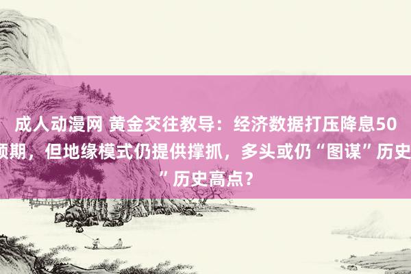 成人动漫网 黄金交往教导：经济数据打压降息50点的预期，但地缘模式仍提供撑抓，多头或仍“图谋”历史高点？